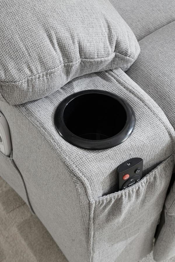 Living and Home Electric Single-Seat Recliner Chair with Heating & Massage Function