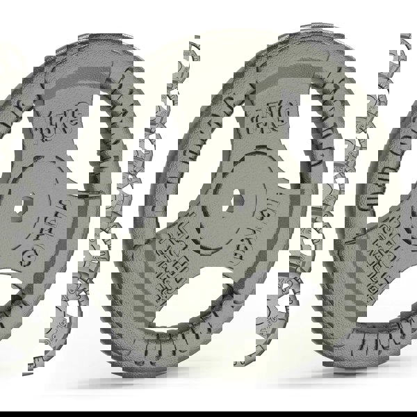 Body Revolution Cast Iron Weight Plates - 1" Standard Tri Grip Pairs (1.25 - 25 kg)