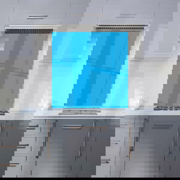 Warren Reed - Designer Electric Blue Kitchen Splashback