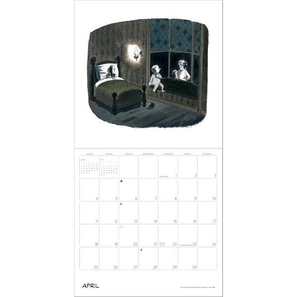 Charles Addams, The Addams Family Calendar 2027, Wall Calendars, Month To View, Art, Gift