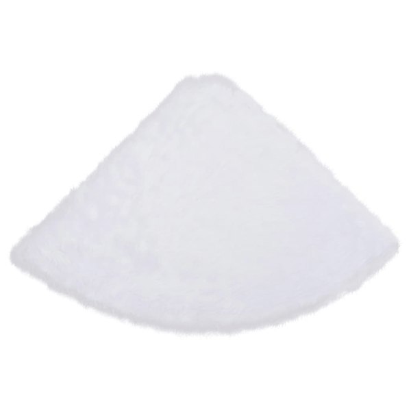 Berkfield Christmas Tree Skirt White 90 cm Faux