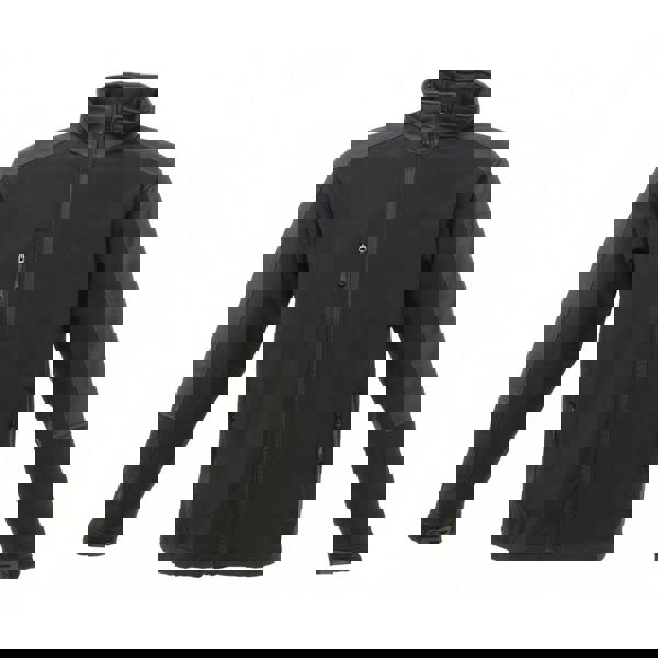 Regatta Professional Mens Hydroforce 3-layer Membrane Waterproof Breathable Softshell Jackets - Black