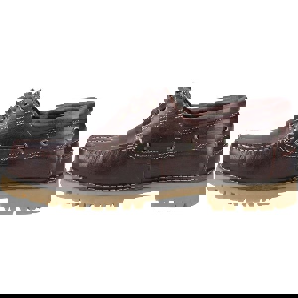 Cotswold Inglecote Leather Men's Brown Leather Boat Shoes
