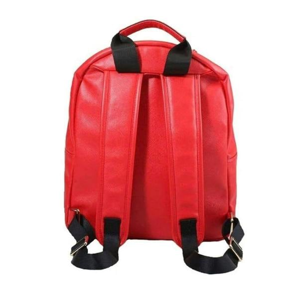 Onomato! Disney Mickey Mouse Backpack with Adjustable Padded Straps Red