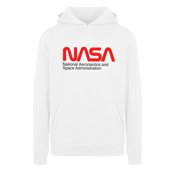 NASA Boys Aeronautics And Space Hoodie - White