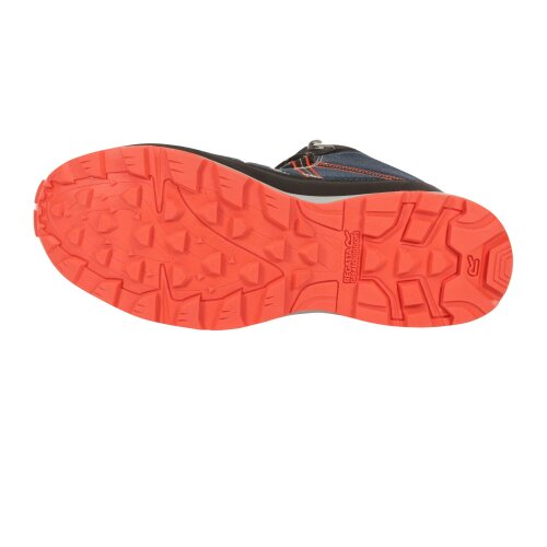 Regatta Mens Samaris Lite Walking Boots - Moonlight Denim/Orange