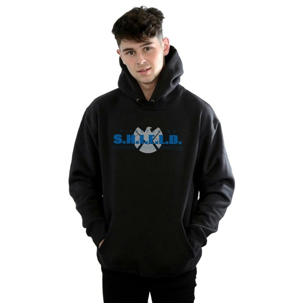 Marvel Mens Agents of S.H.I.E.L.D. Director Of S.H.I.E.L.D. Hoodie - Black