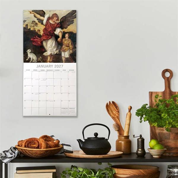 Angels Calendar 2027, Wall Calendars, Month To View, Art, Gift