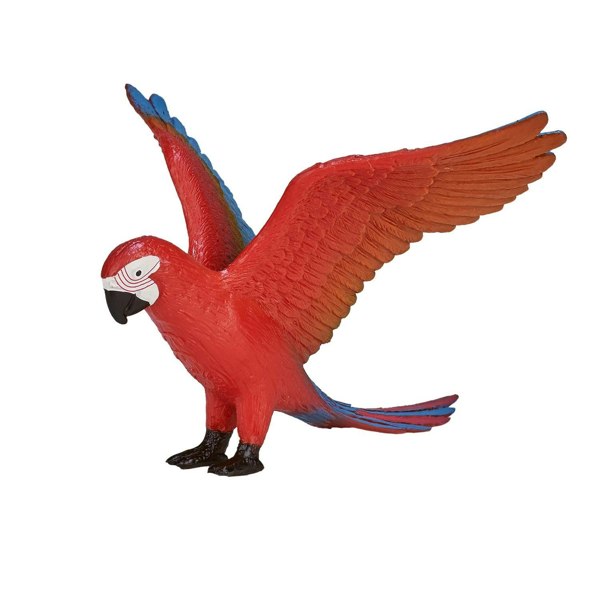 Mojo Fun Parrot Bird Toy Figure 9.5 cm Length Approx - 387263