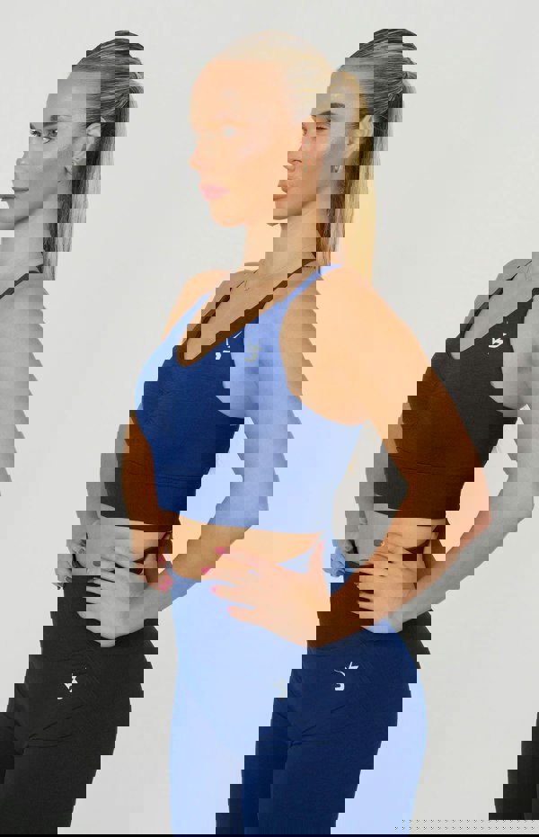 V3 Apparel Tempo Seamless Multi-Way Sports Bra - Midnight Blue