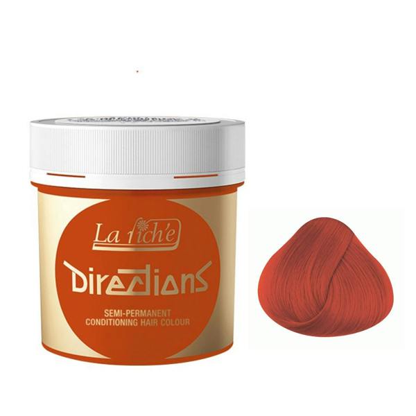 Jaks Beauty Parlour La Riche Directions Semi-Permanent Hair Color 88ml Tubs - Tangerine