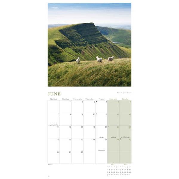 Rural Britain Calendar 2027, Wall Calendars, Month To View, Travel, Gift