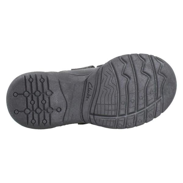 Clarks Boys Clarks Sporty Trainer Style School Shoes Feather Shine