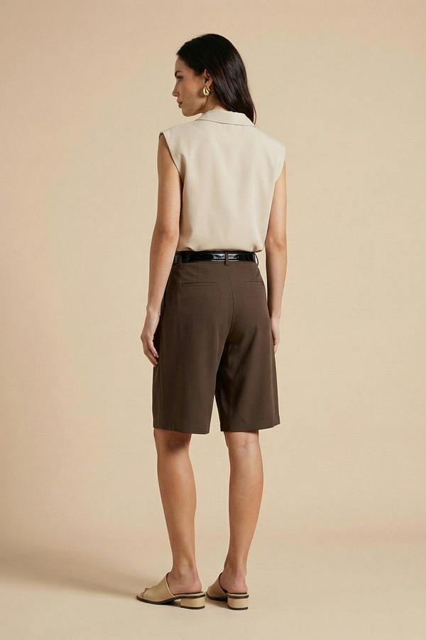 Urban Bliss Crop Sleeveless Blazer