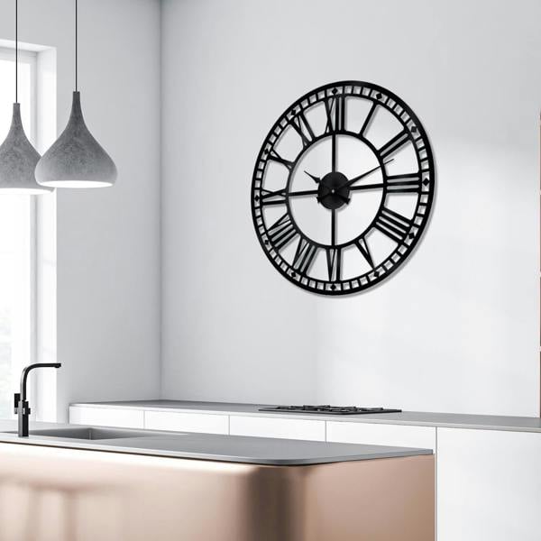 WALPLUS WC2123 - Westminster Big Ban Style Iron Wall Clock - 60 cm / 23.6 in