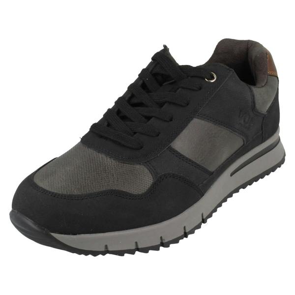Voi Jeans Mens Voi London Casual Lace Up Trainer Shoe A2227