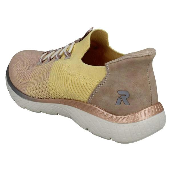 Rieker Ladies Sport Rieker Ready2Go Slip On Vegan Trainers M5066