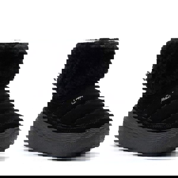 Flower Mountain Women's Fami Mid Shearling Boot - Black