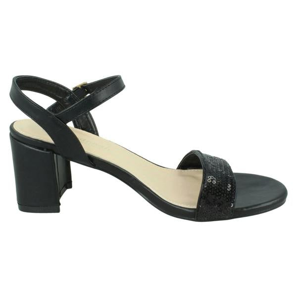 Savannah Ladies Savannah Blocked Heel Sandals F12018