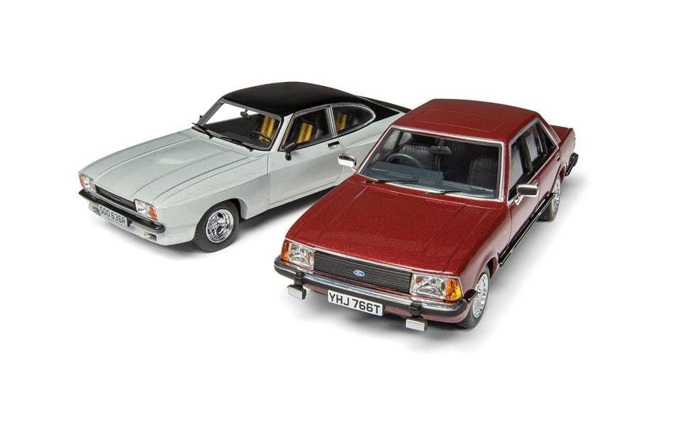 Corgi Screen Stars Set Ford Capri Mk2/Ford Granada Mk2 2.8i
