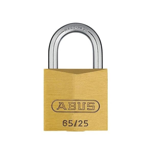 Abus Mechanical 65 Series Brass Padlock - Multi Colour - 