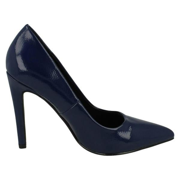 Anne Michelle Ladies Anne Michelle Patent Court Shoes
