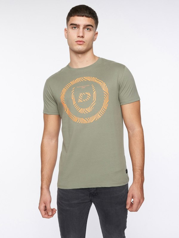 Duck and Cover Raktore T-Shirt - Sage