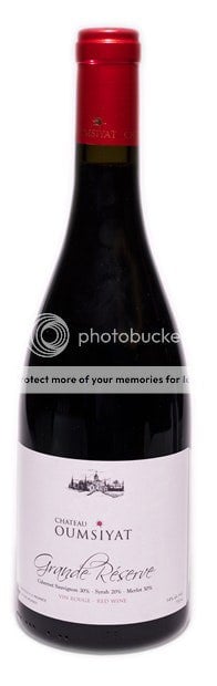 Chateau Oumsiyat, Grande Reserve, Mount Lebanon 2020 75cl