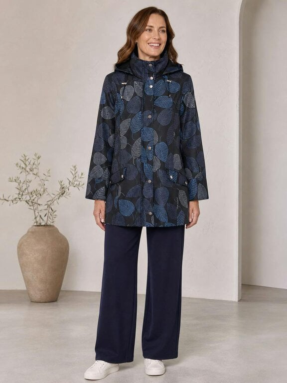 TIGI Leaf Print Coat