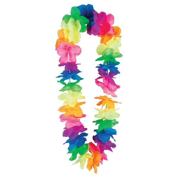 Bristol Novelty Fluorescent Lei - Mulitcoloured - 