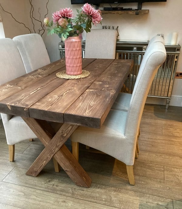 The Bespoke Carpentry Co Chunky Dining Table (3")