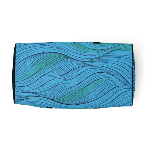 Anchor & Crew Deep Waves Pattern Weekender Duffle Bag