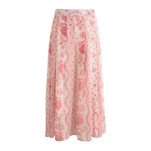 Cath Kidston Womens/Ladies Pleated Skirt - Pink - 
