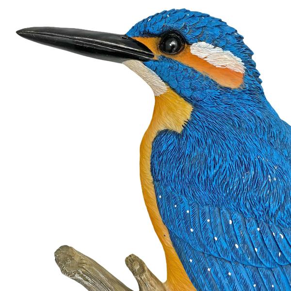Farmwood Large Wall Mountable Kingfisher Bird Garden Ornament