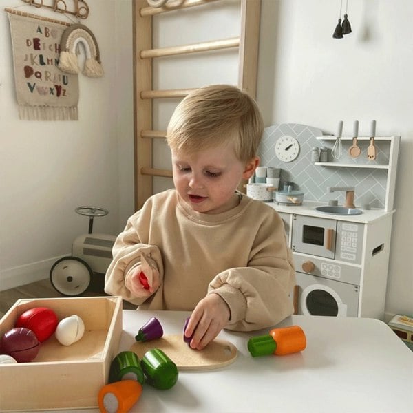 Bigjigs Toys Cutting Veg Crate