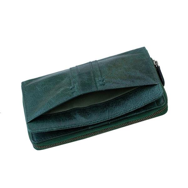 PRIMEHIDE RFID Bifold Leather Purse Arizona