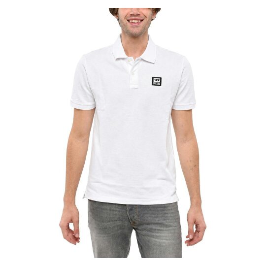 Diesel T-Smith 250104 Off White Men's Polo Shirt