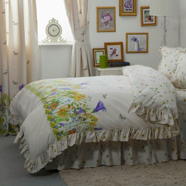 Belledorm Bluebell Meadow Duvet Cover - Ivory