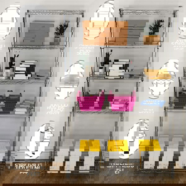 KuKoo Wire Racking - 45cm x 150cm x 180cm