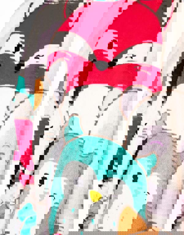 Squishmallows Womens Multicoloured Multi Character Blanket Hoodie (One Size)