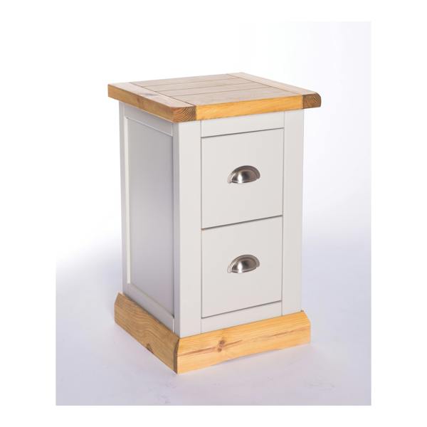 Cabinet Bits Bomporto 2 Drawer Petite Bedside Table
