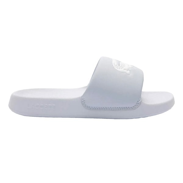 Lacoste Kids Serve 1.0 Synthetic Sliders - Light Blue