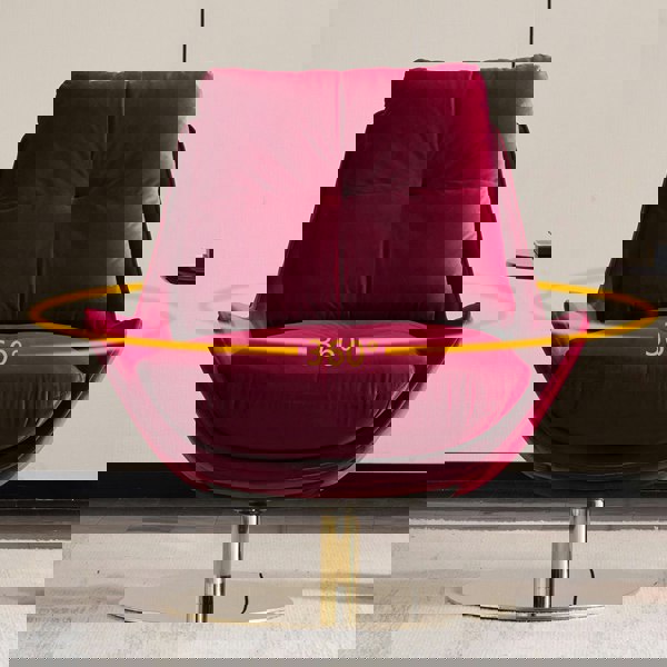 Rit Concept Bonnet Swivel Lounge Chair With Ottoman