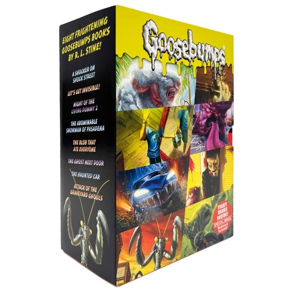 Scholastic The Goosebumps Collection 8 Books Box Set by RL Stine