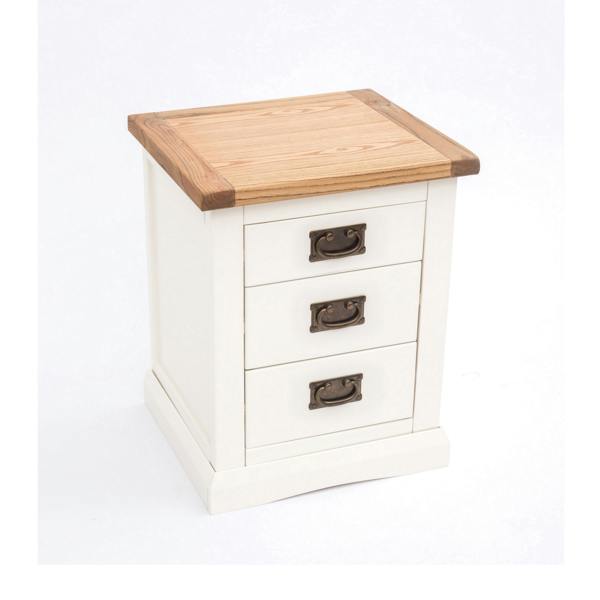 Cabinet Bits Cosenza 3 Drawer Bedside Table