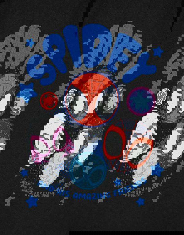 Spiderman Boys Black Spidey & His Amazing Friends Sweatshirt