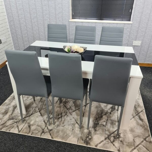 Kosy Koala Dining Table Set with 6 Chairs Dining Room and Kitchen table set of 6