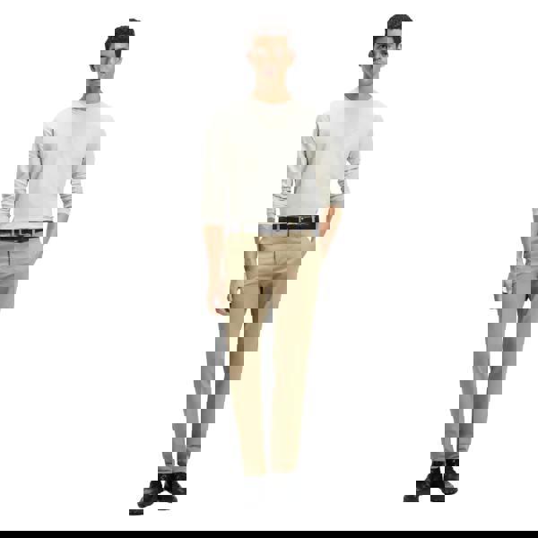 Boss Mens Tapered Chinos - Brown - 