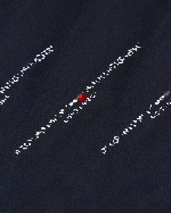 Tommy Hilfiger Tommy Logo Tipped Mens T-Shirt - Desert Sky