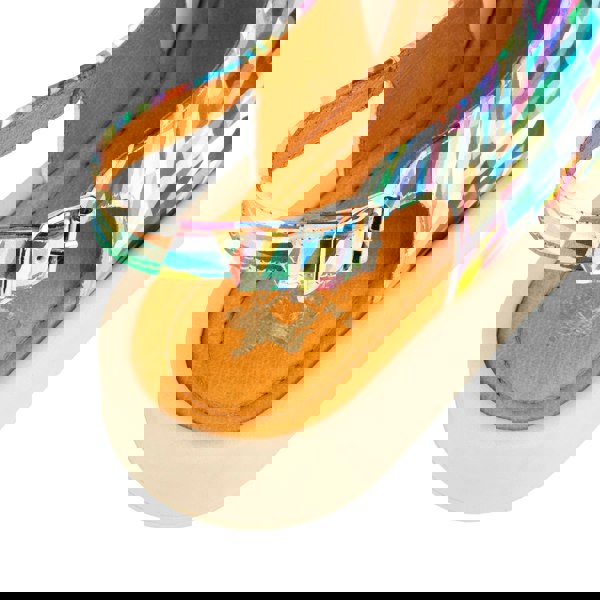 Embassy London Skye - Fiesta - Women's leather platform sandal with buckle strap